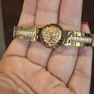 LION BRACELET, STAINL3SS STEEL